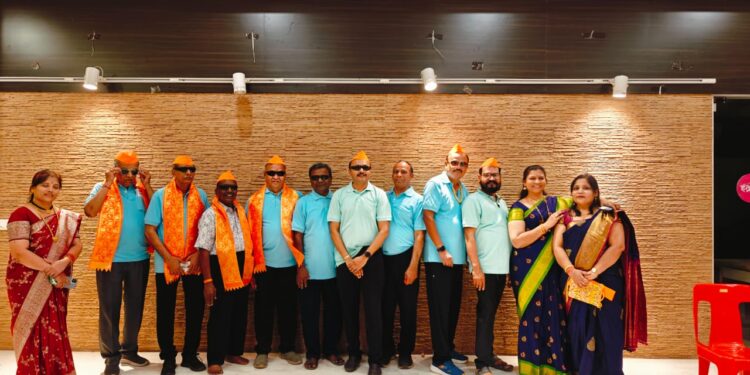 इंद्रधनु सोसायटीत रंगला विनोदी आळशी डान्स ; गणेशोत्सव धुमधडाक्यात होतोय साजरा