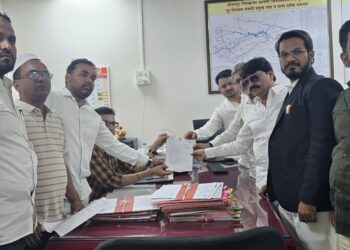 सोलापुरात एमआयएमचे जिल्हाधिकाऱ्यांना निवेदन ; शहराचे पंचनामे गांभीर्याने करा