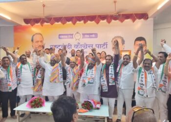 सोलापुरात दादांच्या राष्ट्रवादीचे शक्तिप्रदर्शन ; थेट भाजपला दिले हे चॅलेंज