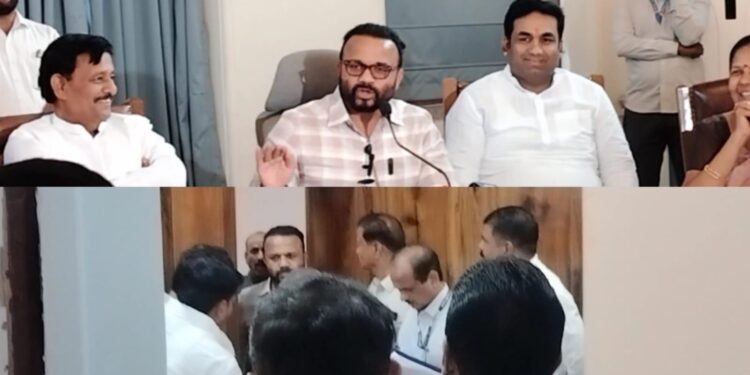 सुभाष देशमुखांसोबत बैठक अन् लगेच दिलीप माने सोबत जेवण ! मालकांच्या भाजप प्रवेशाचे पालकमंत्र्यांनी काय ठरवले !