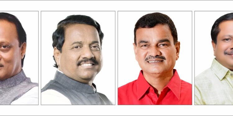 अजितदादांनी सोलापूरची जबाबदारी दिली मामा अन् अण्णांवर  ; तब्बल ४२७ इच्छुकांच्या झाल्या मुलाखती