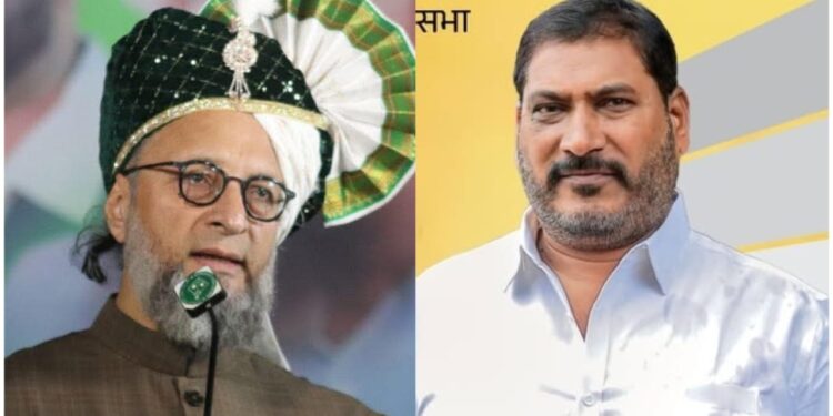 एकटा पैलवान एमआयएमला भारी ; अससुद्दिन ओवेसींनी वाढवली पैलवानची क्रेझ !