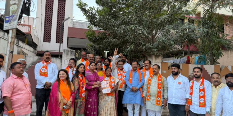 प्रभात 21 मध्ये भाजप बंडखोर अपक्ष उमेदवाराचा धनुष्यबाणाला पाठिंबा