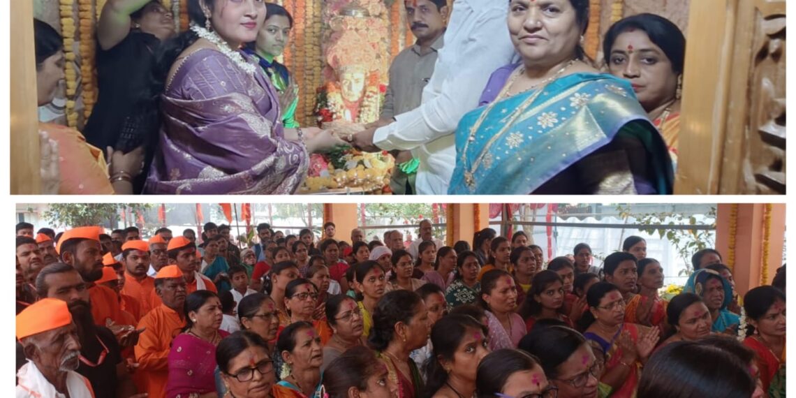 समर्थांच्या प्रकट दिनानिमित्त जुळे सोलापुरात भक्तांची मांदियाळी ; हजारो भाविकांनी घेतला महाप्रसादाचा लाभ